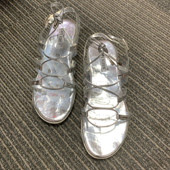 Silver/Clear sandal - Picture 4 of 7